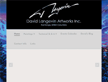 Tablet Screenshot of davidlangevin.com